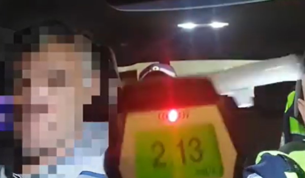 Фото: Стопкадр видео Госавтоинспекции Абакана