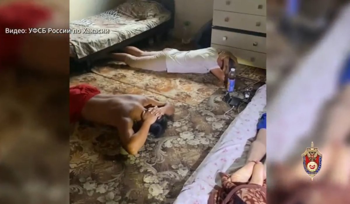 Фото: Стопкадр видео УФСБ по Хакасии