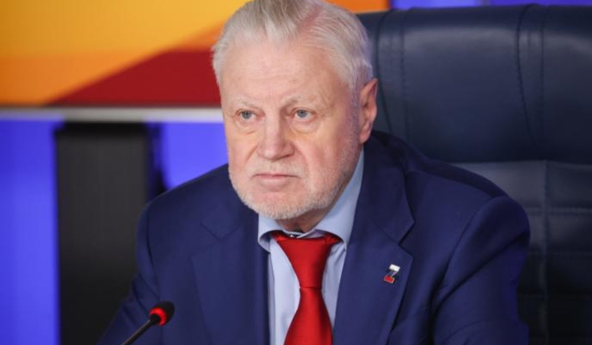 Фото: Председатель партии "Справедливая Россия" Сергей Миронов © Максим Григорьев/ ТАСС