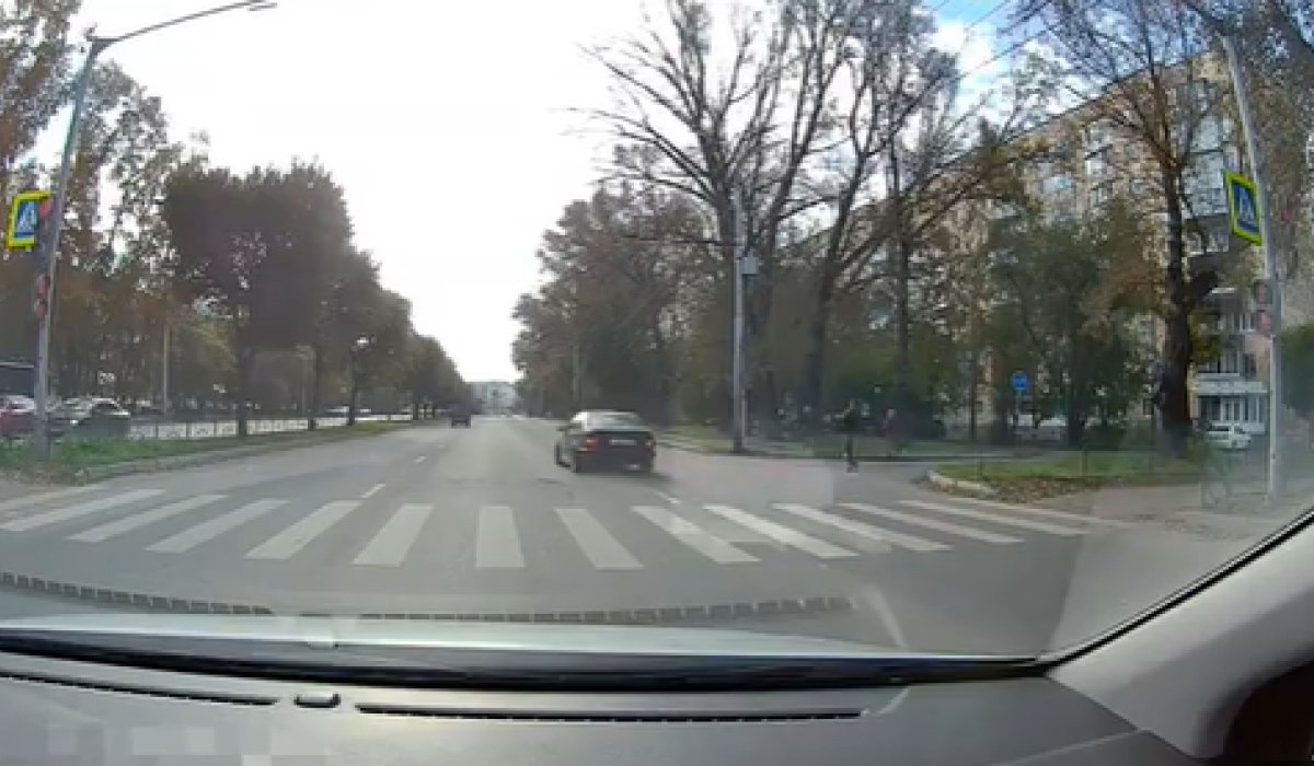 Фото: Стопкадр видео Госавтоинспекции Хакасии