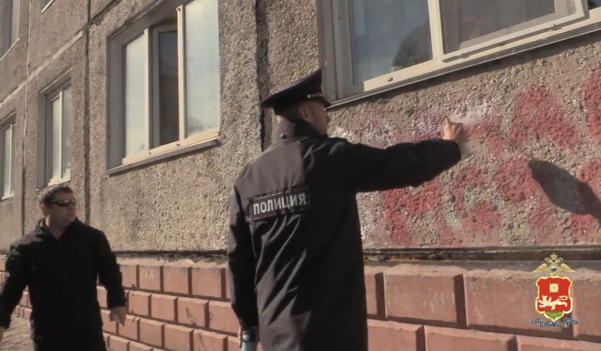 Фото: Стопкадр видео МВД по Хакасии 