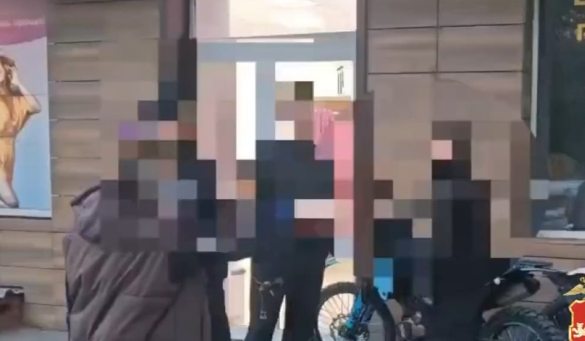 Фото: Стопкадр видео МВД по Хакасии 