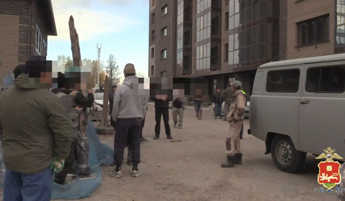 Фото: Стопкадр видео МВД по Хакасии