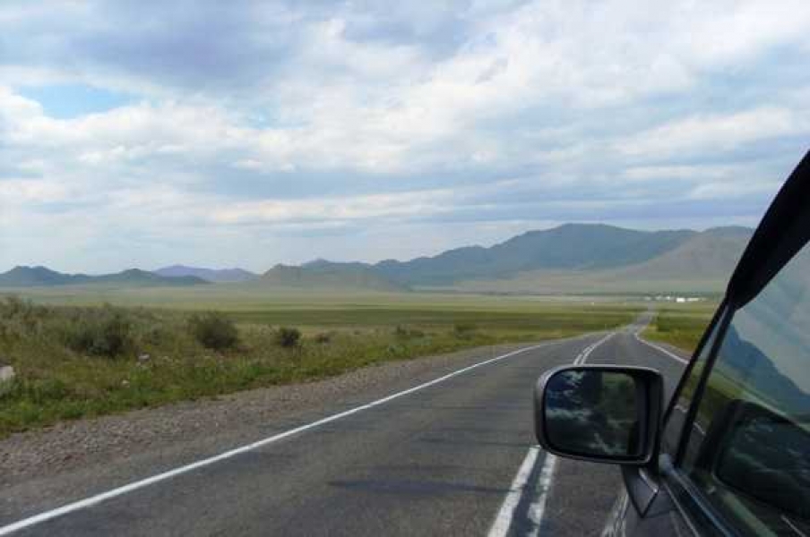 Фото трассы Абакан-Кызыл – из открытых источников