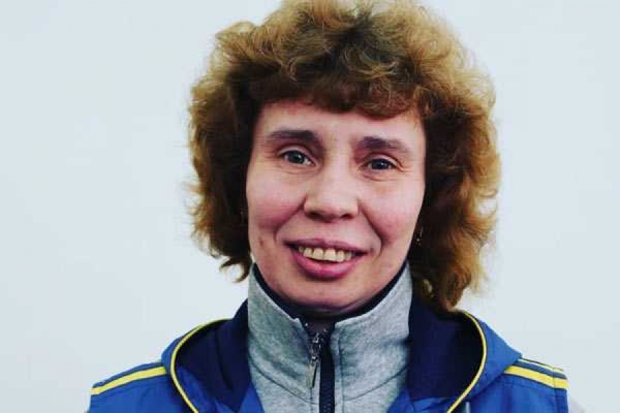 На фото Е.И.Ларионова