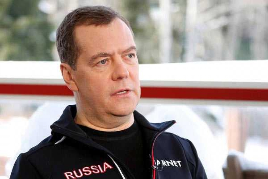 Заместитель председателя Совета безопасности РФ Дмитрий Медведев © Дмитрий Астахов/POOL/ТАСС