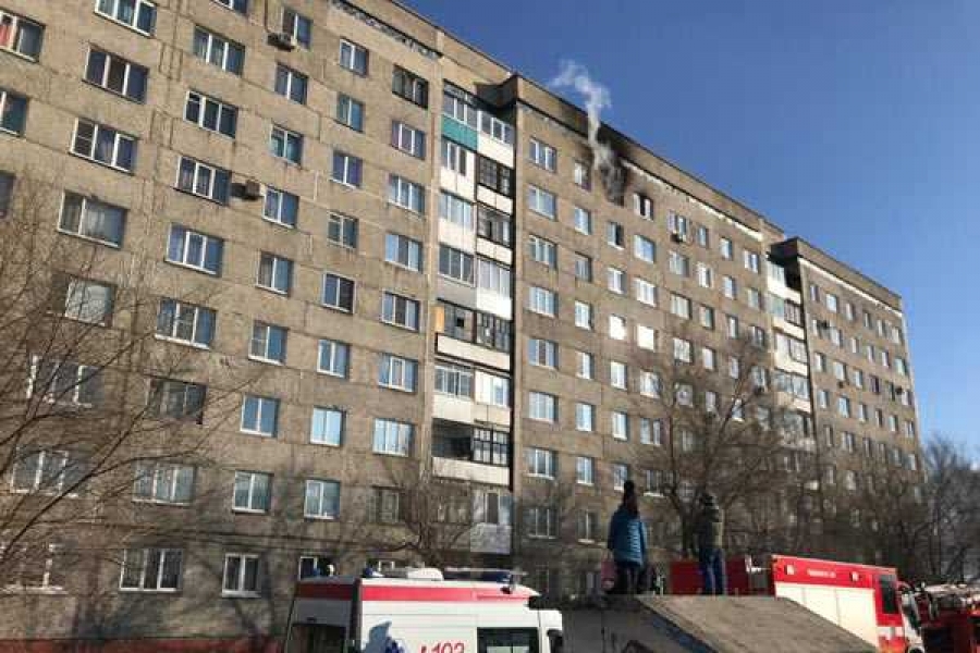 Фото очевидца пожара
