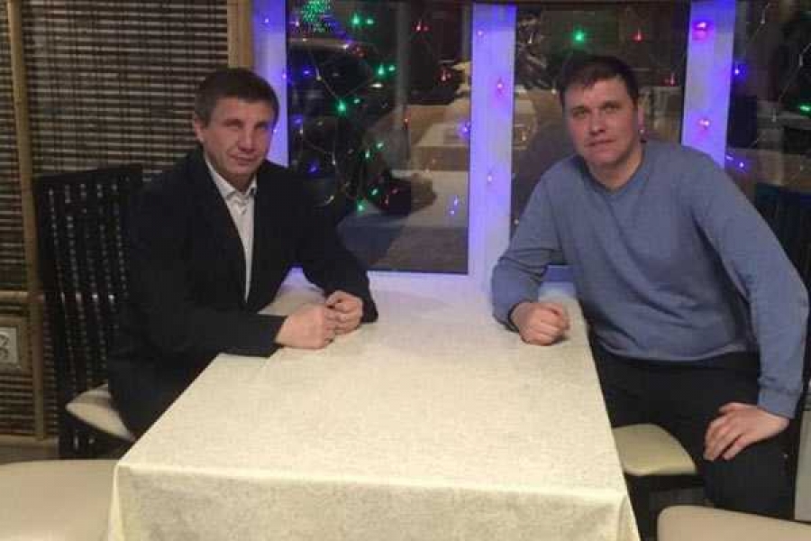 На фото Олег Иванов и Александр Бизимов 