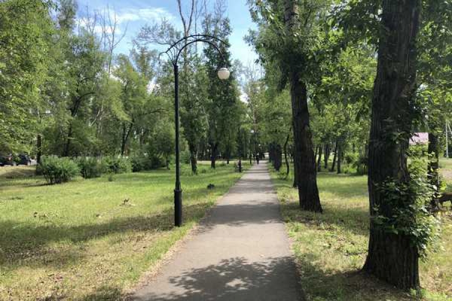 Место, где возможно появится сквер памяти Булакина. Фото: абакан.рф