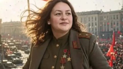 Как глава Черногорска себя трижды героем Советского союза сделала